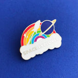 Rainbow Rocket - Enamel Pin Set - Hand Over Your Fairy Cakes - hoyfc.com