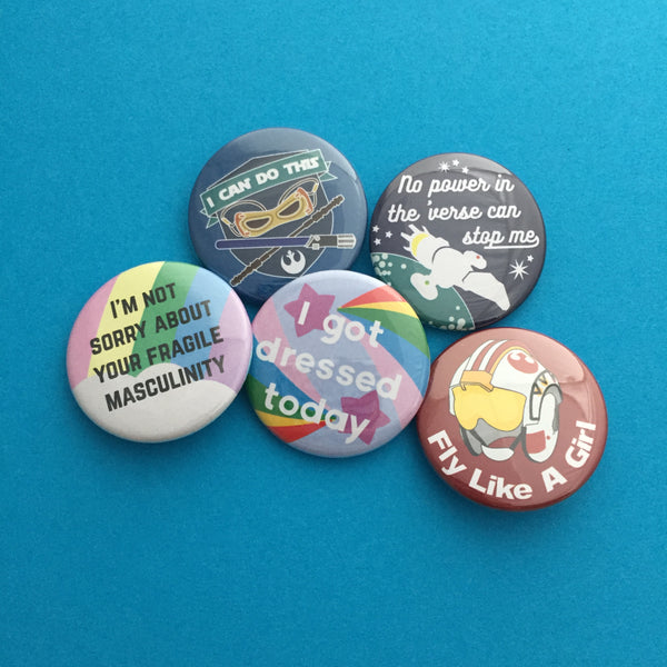 Aesthetic Pins and Buttons for Sale