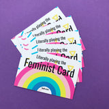 Feminist Cards - Hand Over Your Fairy Cakes - hoyfc.com