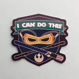 I Can Do This (Rey - Star Wars) - Vinyl Sticker - Hand Over Your Fairy Cakes - hoyfc.com