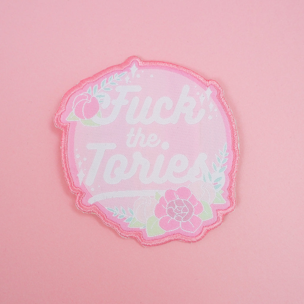 Fuck the Tories - Patch - Hand Over Your Fairy Cakes - hoyfc.com