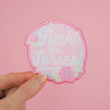 Fuck the Tories - Patch - Hand Over Your Fairy Cakes - hoyfc.com