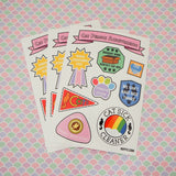 Cat Person Achievement - Sticker Sheet - Hand Over Your Fairy Cakes - hoyfc.com