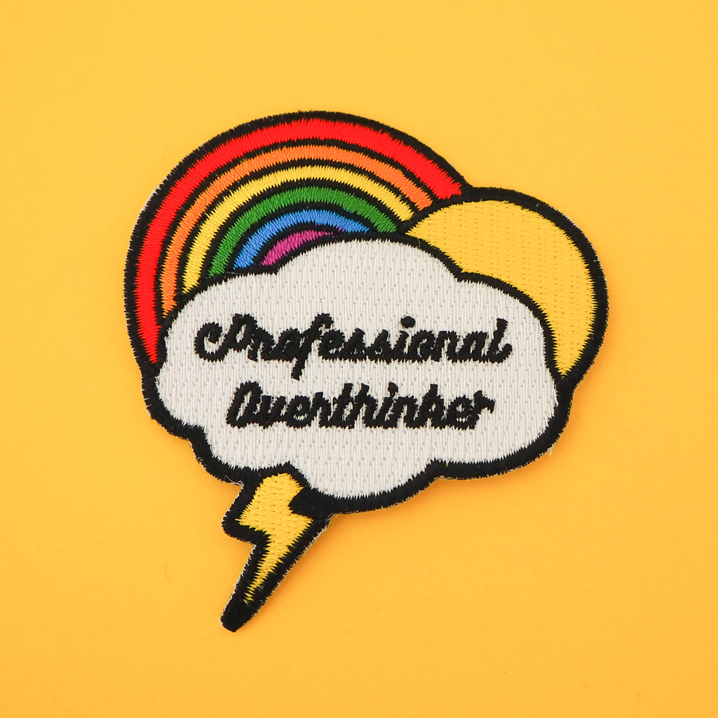 Professional Overthinker Patch - Hand Over Your Fairy Cakes - hoyfc.com