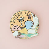 Witch Life - Enamel Pin - Hand Over Your Fairy Cakes - hoyfc.com