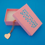 Boss Lady - Charm Necklace - Hand Over Your Fairy Cakes - hoyfc.com