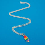 Bright Ice Lolly - Charm Necklace - Hand Over Your Fairy Cakes - hoyfc.com