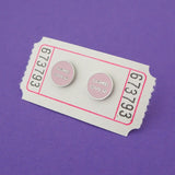 Game Over - Stud Earrings - Hand Over Your Fairy Cakes - hoyfc.com