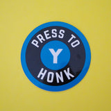 Press Y To Honk - Vinyl Sticker - Hand Over Your Fairy Cakes - hoyfc.com