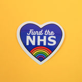 Fund the NHS - Vinyl Sticker - Hand Over Your Fairy Cakes - hoyfc.com