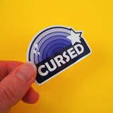 Cursed - Vinyl Sticker - Hand Over Your Fairy Cakes - hoyfc.com