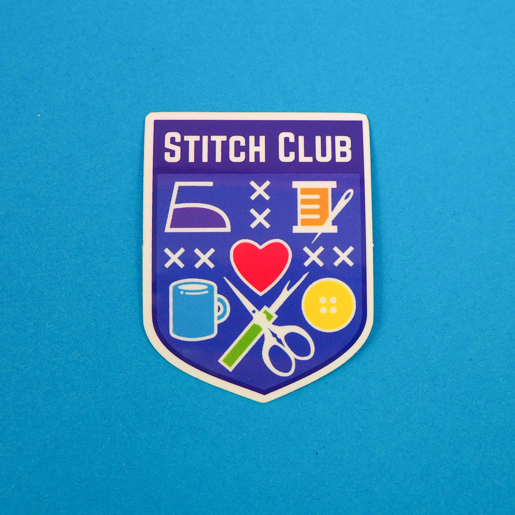 Stitch Club - Vinyl Sticker - Hand Over Your Fairy Cakes - hoyfc.com