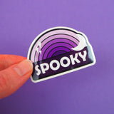 Spooky - Vinyl Sticker - Hand Over Your Fairy Cakes - hoyfc.com