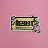 Resist - Vinyl Sticker - Hand Over Your Fairy Cakes - hoyfc.com