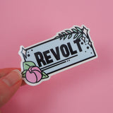 Revolt - Vinyl Sticker - Hand Over Your Fairy Cakes - hoyfc.com