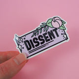 Dissent - Vinyl Sticker - Hand Over Your Fairy Cakes - hoyfc.com