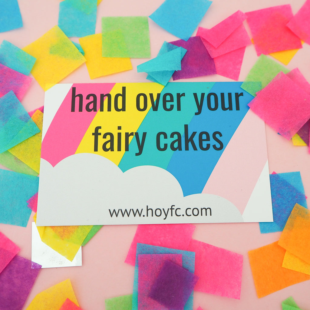 Gift Card - Hand Over Your Fairy Cakes - hoyfc.com