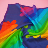 Prism Silk Scarf - Hand Over Your Fairy Cakes - hoyfc.com