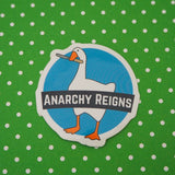 Anarchy Reigns Goose - Vinyl Sticker - Hand Over Your Fairy Cakes - hoyfc.com