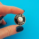 Press Y to Honk - Enamel Pin - Hand Over Your Fairy Cakes - hoyfc.com