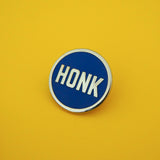 HONK Goose - Enamel Pin - Hand Over Your Fairy Cakes - hoyfc.com