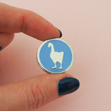 Goose - Enamel Pin - Hand Over Your Fairy Cakes - hoyfc.com