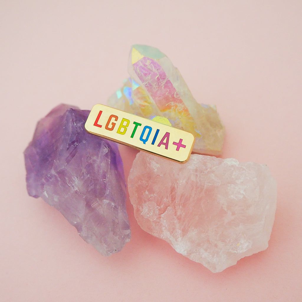 LGBTQIA+ - Enamel Pin - Hand Over Your Fairy Cakes - hoyfc.com