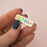 LGBTQIA+ - Enamel Pin - Hand Over Your Fairy Cakes - hoyfc.com