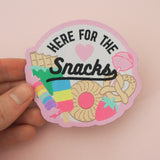 Here For The Snacks - Patch - Hand Over Your Fairy Cakes - hoyfc.com