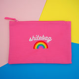 "Shitebag" - Zip Pouch Bag - Hand Over Your Fairy Cakes - hoyfc.com