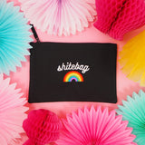 "Shitebag" Zip Pouch Bag - Hand Over Your Fairy Cakes - hoyfc.com