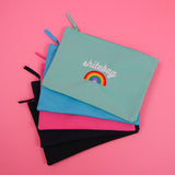 "Shitebag" - Zip Pouch Bag - Hand Over Your Fairy Cakes - hoyfc.com