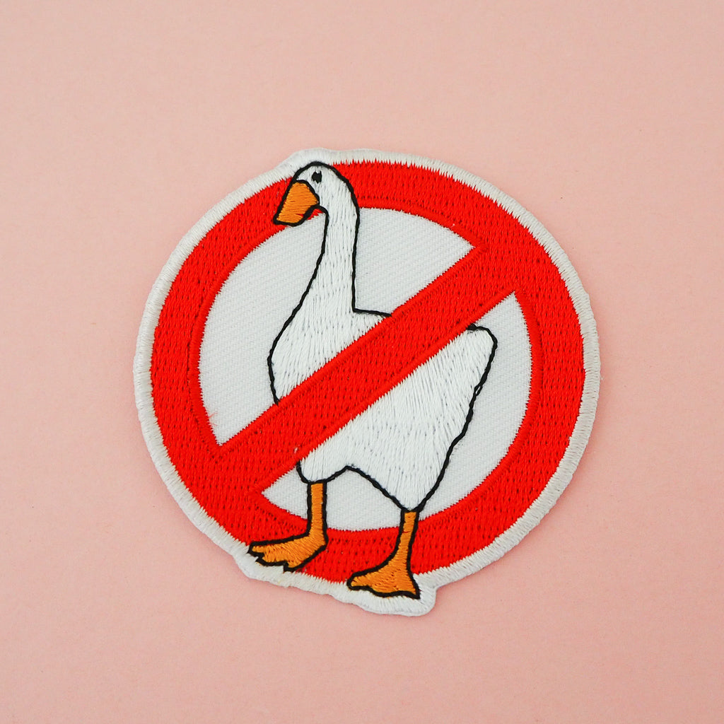 No Geese - Patch - Hand Over Your Fairy Cakes - hoyfc.com
