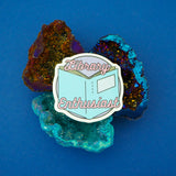 Library Enthusiast - Vinyl Sticker - Hand Over Your Fairy Cakes - hoyfc.com