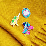 Roller Skate - Enamel Pin - Hand Over Your Fairy Cakes - hoyfc.com