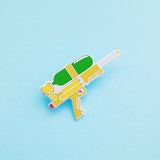 Water Gun - Enamel Pin - Hand Over Your Fairy Cakes - hoyfc.com