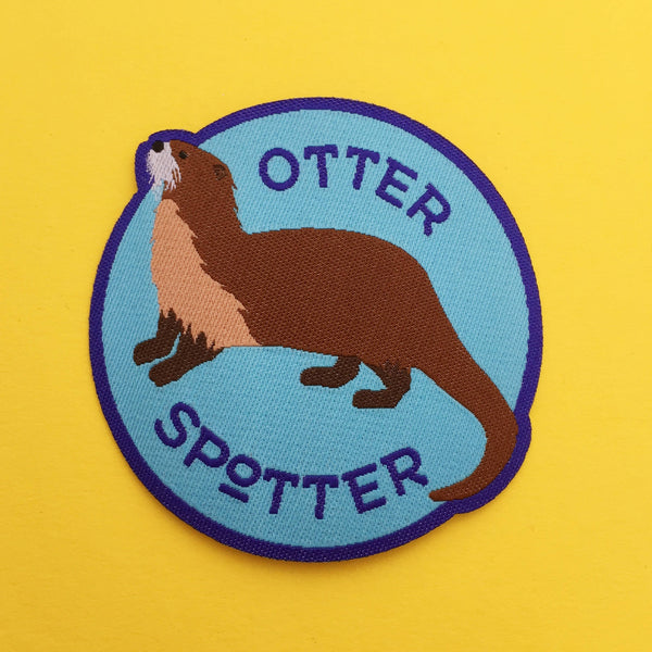 Otter Spotter - Patch - Hand Over Your Fairy Cakes - hoyfc.com