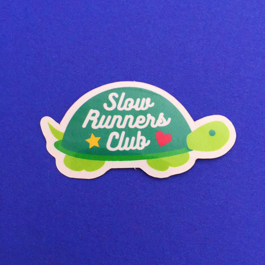 Slow Runners Club - Vinyl Sticker - Hand Over Your Fairy Cakes - hoyfc.com
