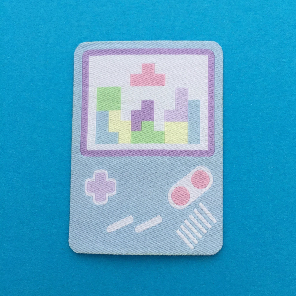 Pastel Gameboy Tetris - Patch - Hand Over Your Fairy Cakes - hoyfc.com