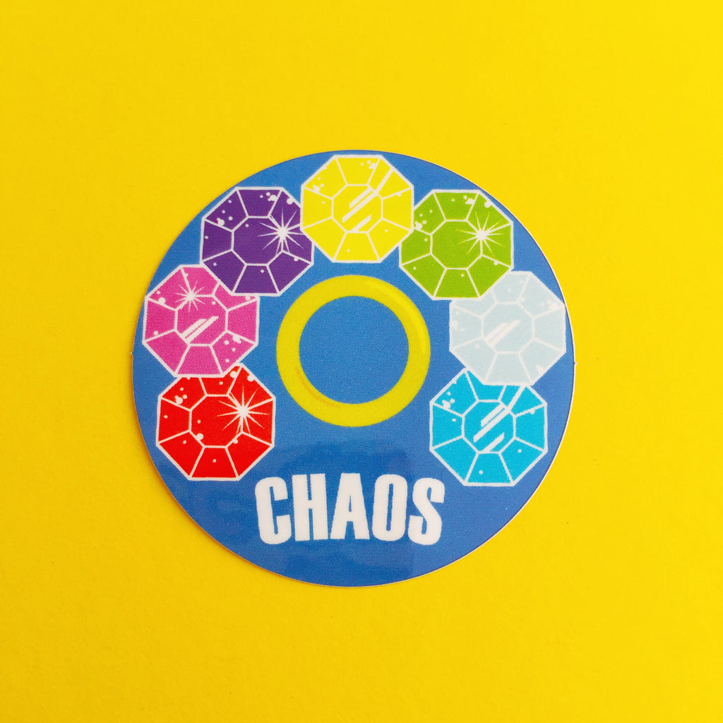 Chaos - Vinyl Sticker - Hand Over Your Fairy Cakes - hoyfc.com