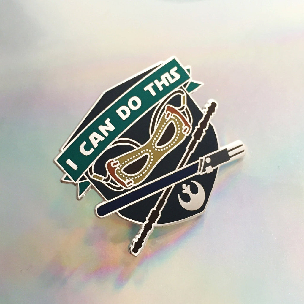 I Can Do This - Enamel Pin - Hand Over Your Fairy Cakes - hoyfc.com