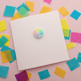 Enamel Pin Badge Card - Hand Over Your Fairy Cakes - hoyfc.com