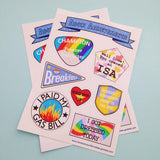 Adult Achievement - Sticker Sheet - Hand Over Your Fairy Cakes - hoyfc.com